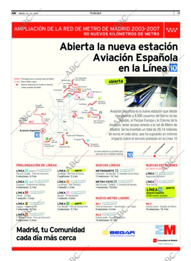ABC MADRID 22-12-2006 página 19
