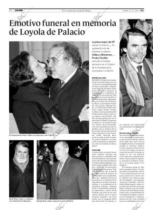 ABC MADRID 22-12-2006 página 20