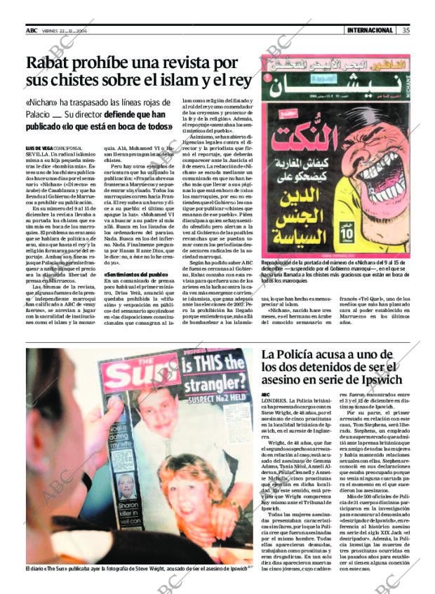 ABC MADRID 22-12-2006 página 35