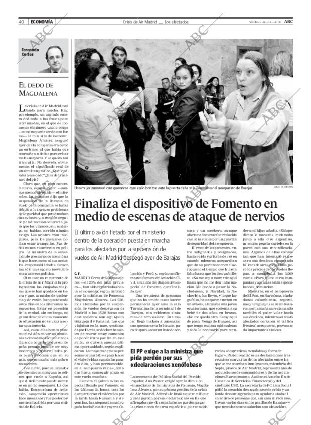 ABC MADRID 22-12-2006 página 40