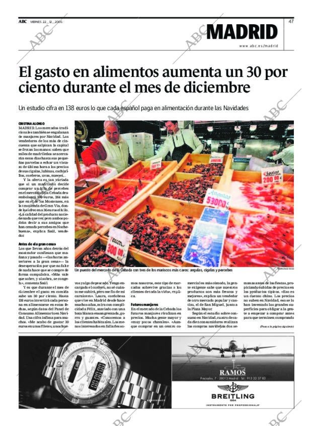 ABC MADRID 22-12-2006 página 47