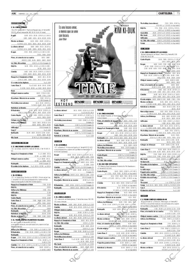 ABC MADRID 22-12-2006 página 75