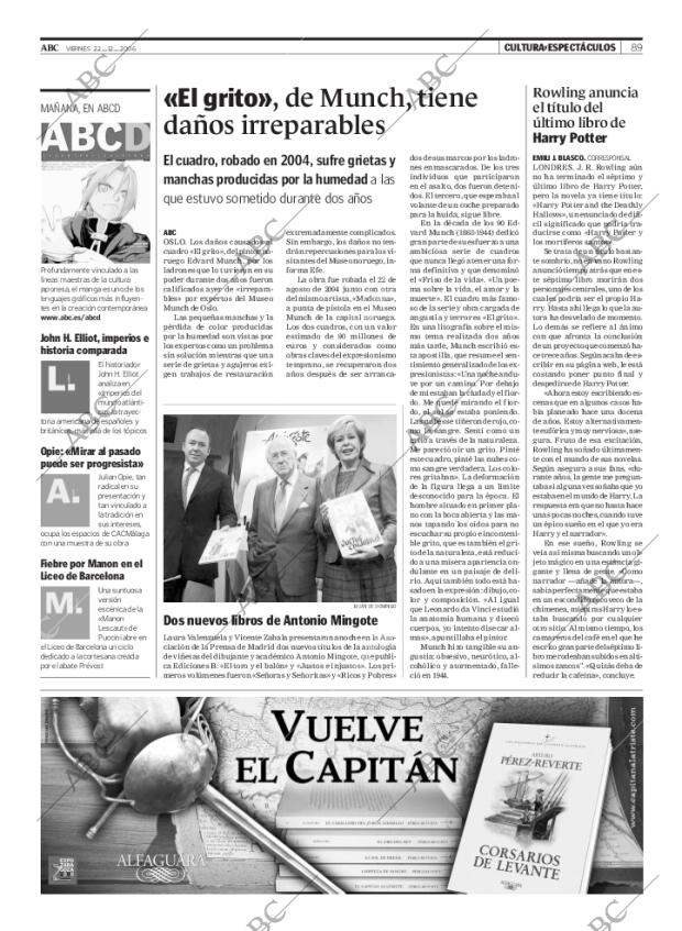 ABC MADRID 22-12-2006 página 89