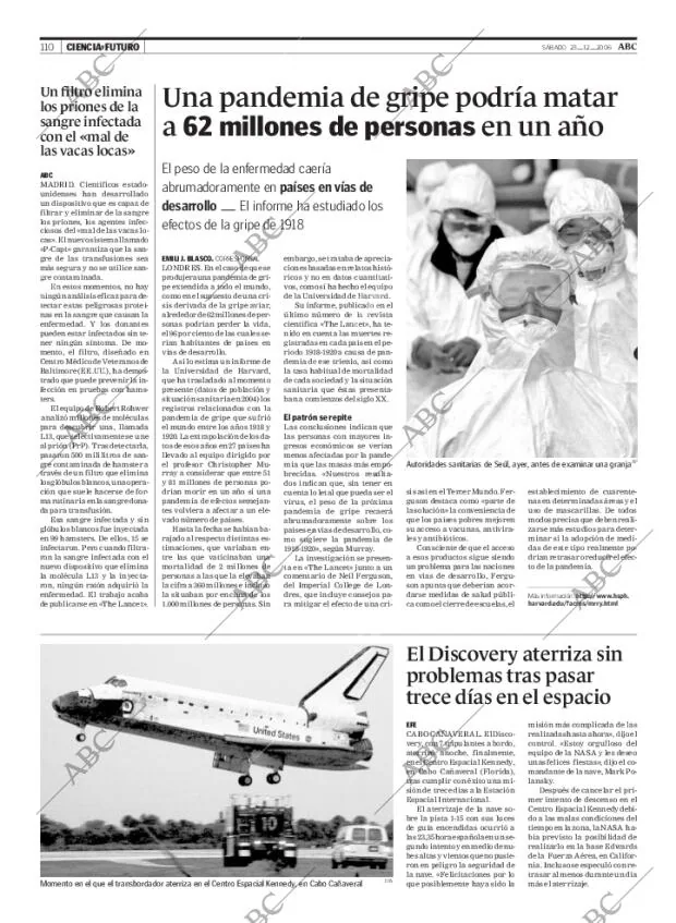 ABC MADRID 23-12-2006 página 110