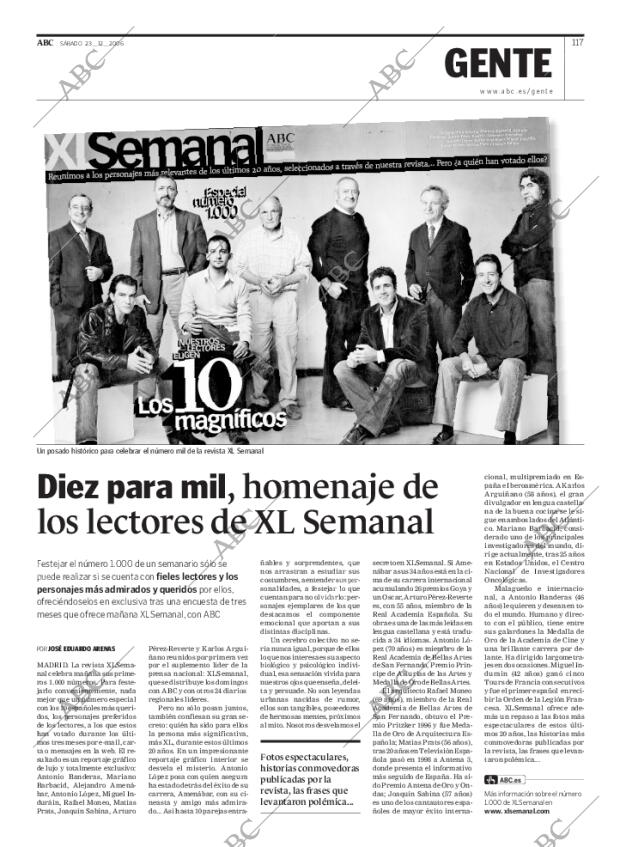 ABC MADRID 23-12-2006 página 117