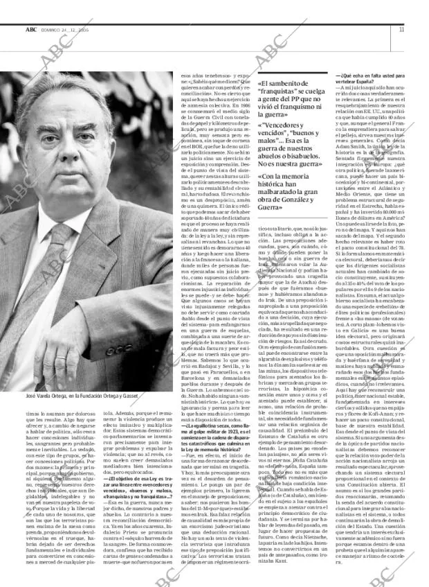 ABC MADRID 24-12-2006 página 11
