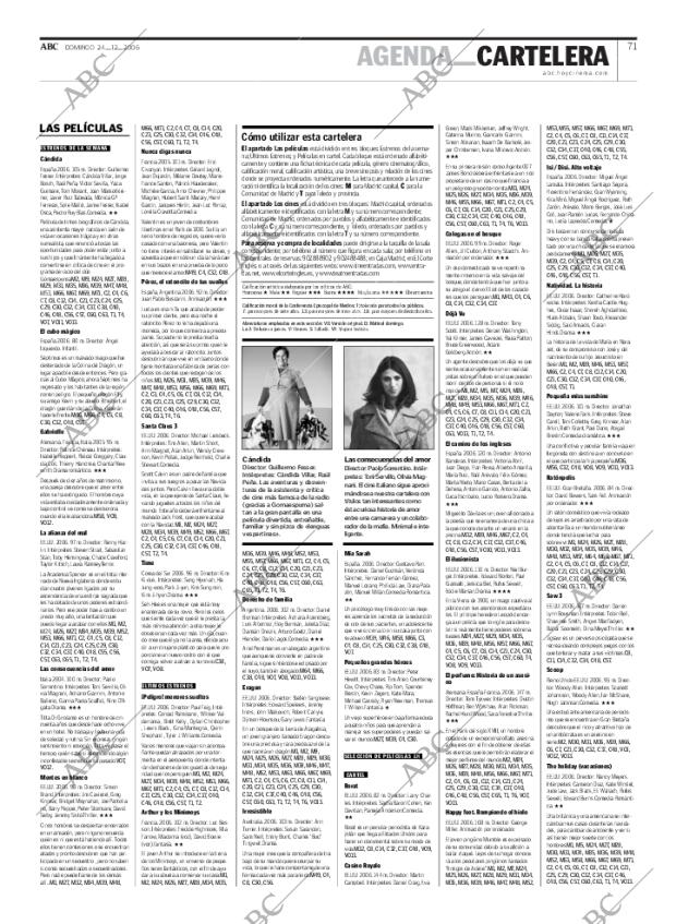 ABC MADRID 24-12-2006 página 71
