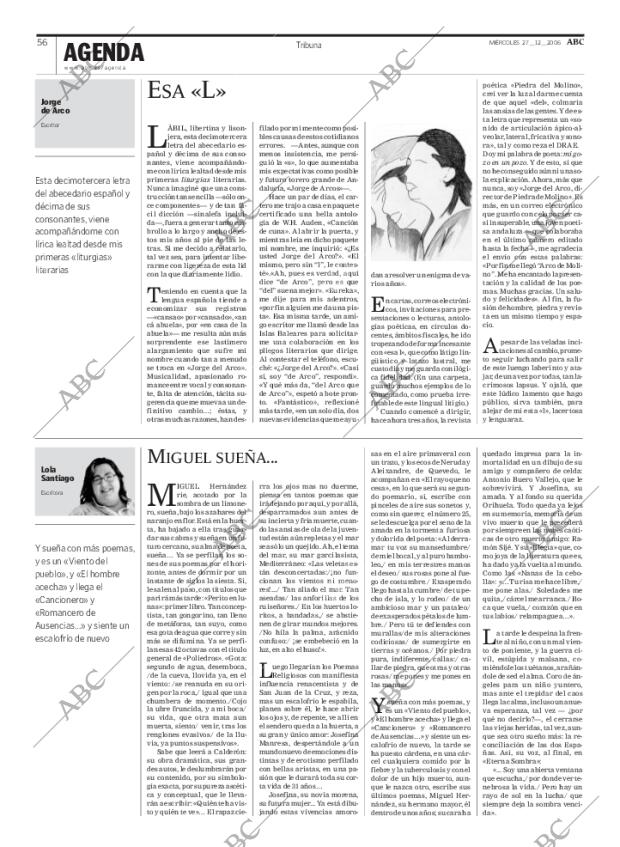 ABC MADRID 27-12-2006 página 56