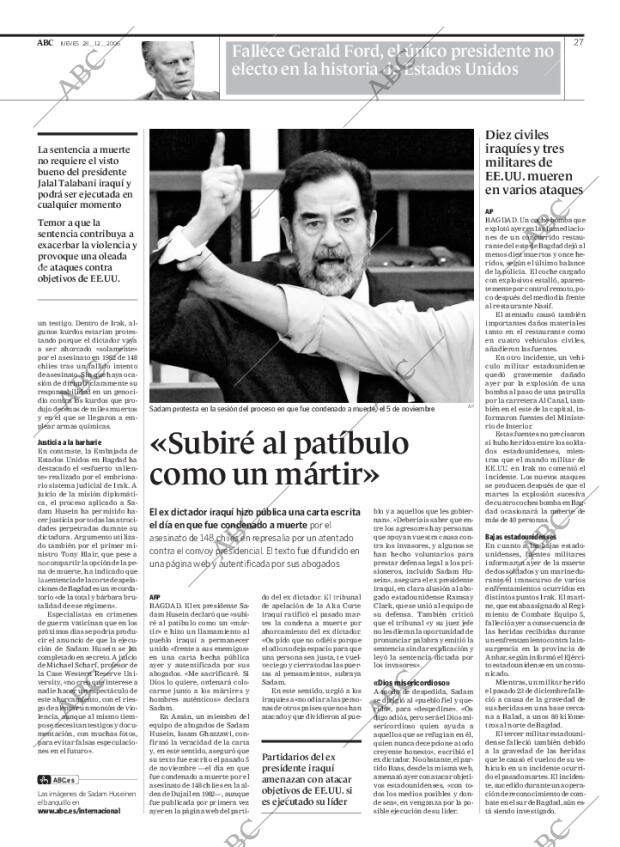 ABC MADRID 28-12-2006 página 27