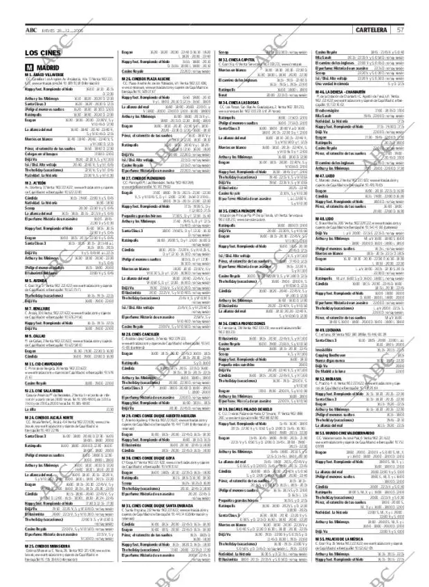 ABC MADRID 28-12-2006 página 57