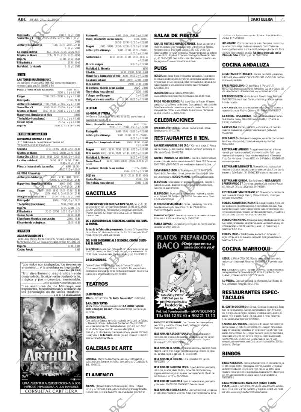 ABC SEVILLA 28-12-2006 página 71
