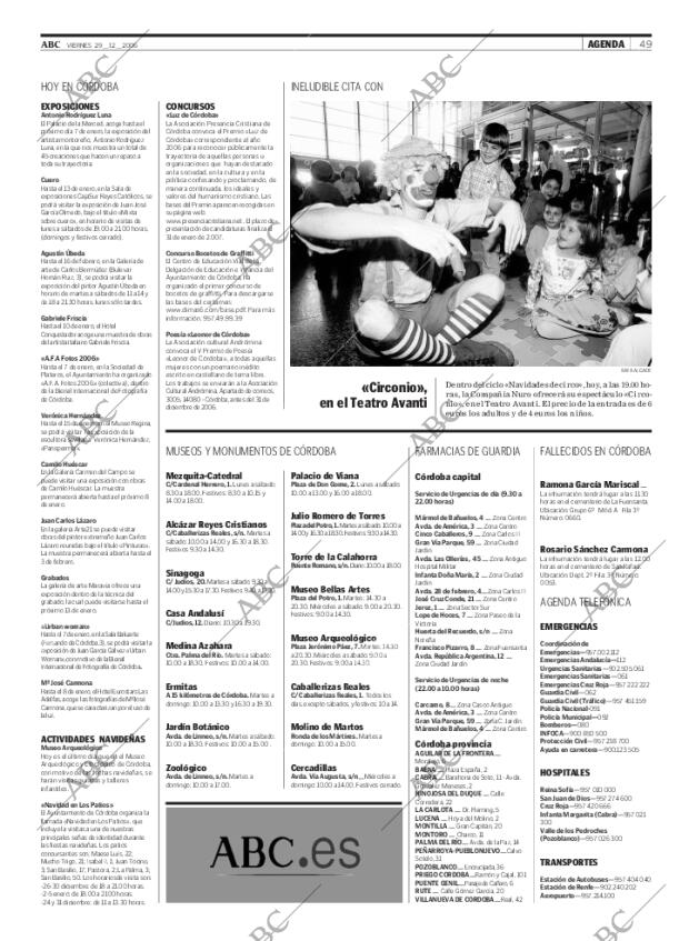 ABC CORDOBA 29-12-2006 página 49