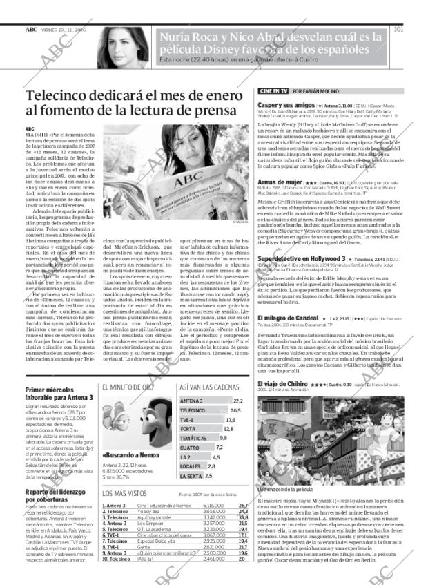 ABC MADRID 29-12-2006 página 101