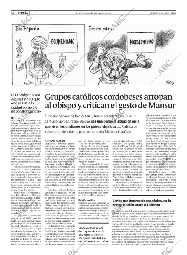 ABC MADRID 29-12-2006 página 14