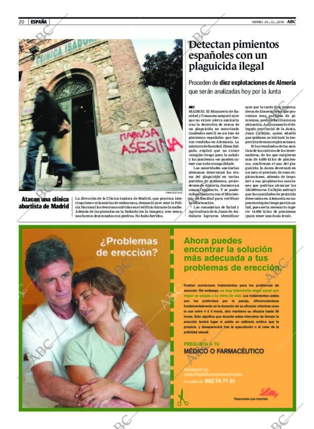 ABC MADRID 29-12-2006 página 20