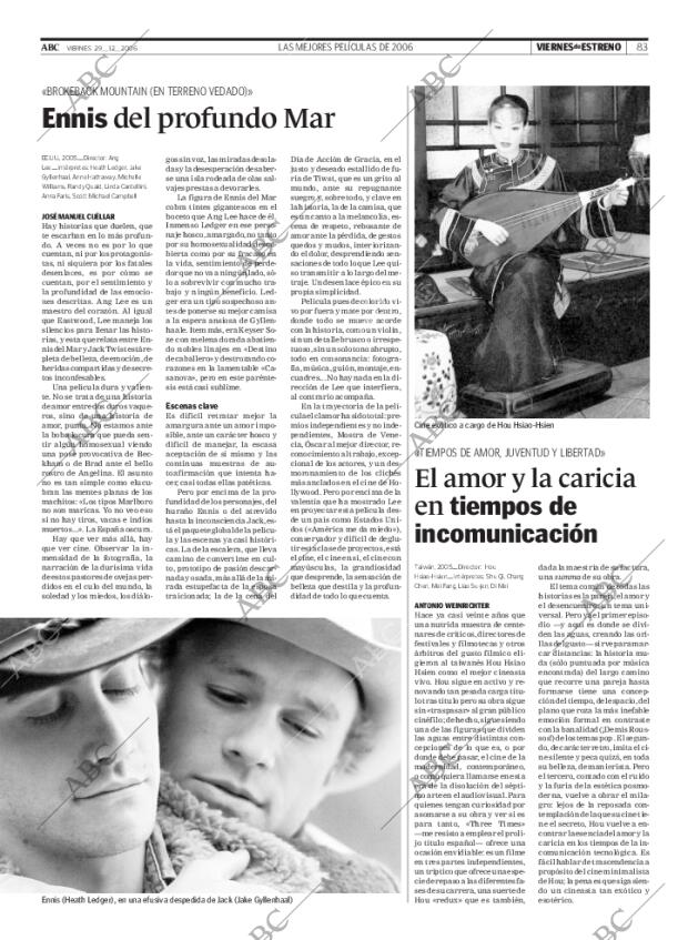 ABC MADRID 29-12-2006 página 83