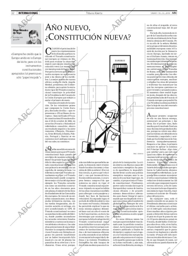 ABC MADRID 30-12-2006 página 32
