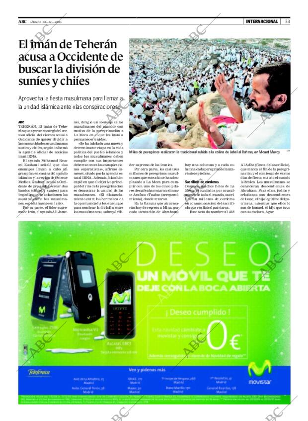 ABC MADRID 30-12-2006 página 33