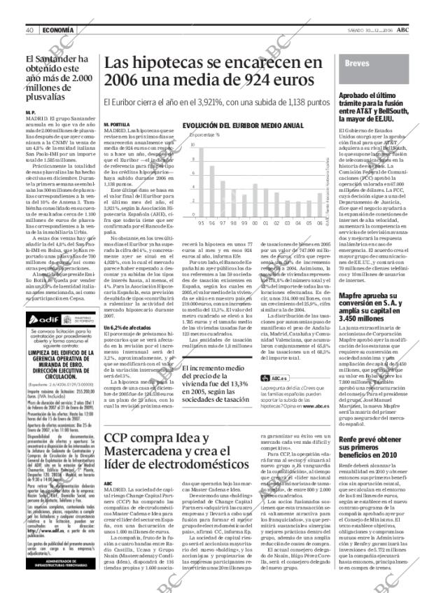 ABC MADRID 30-12-2006 página 40