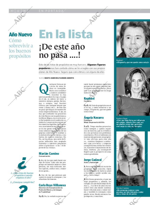 ABC MADRID 30-12-2006 página 50