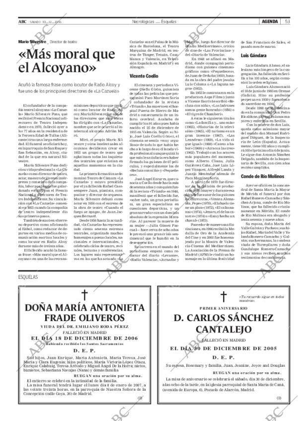 ABC MADRID 30-12-2006 página 69