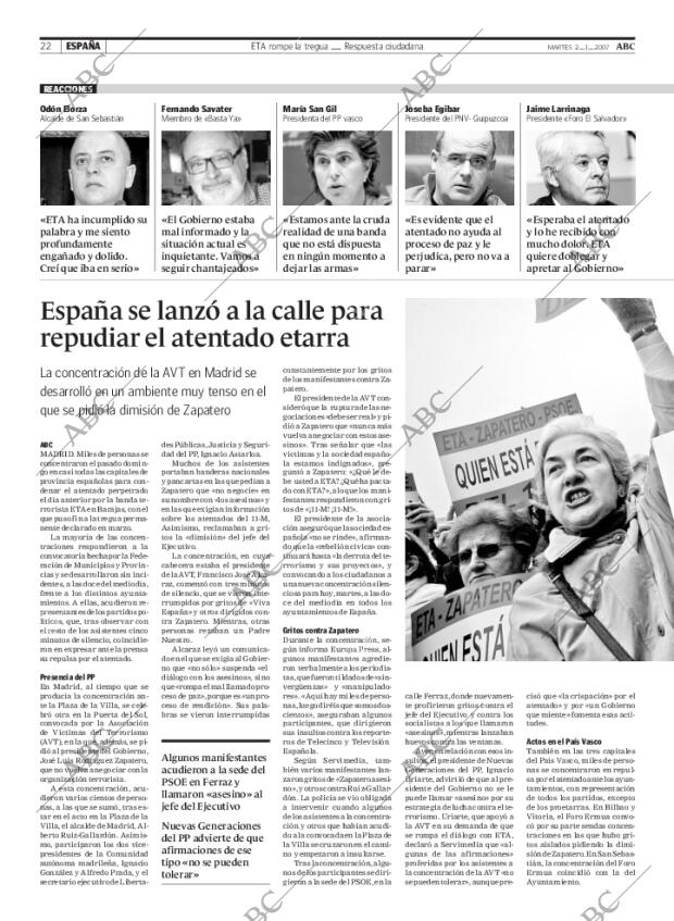 ABC MADRID 02-01-2007 página 22