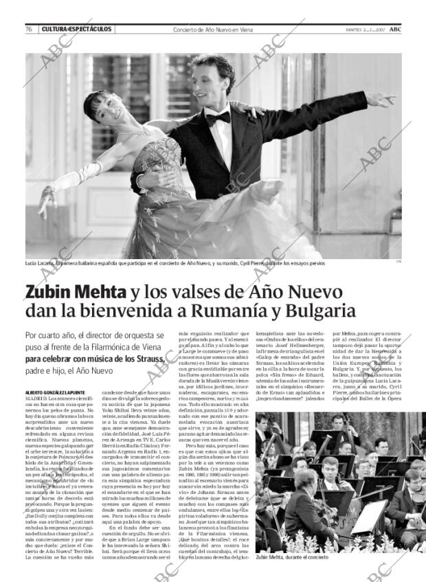 ABC MADRID 02-01-2007 página 76