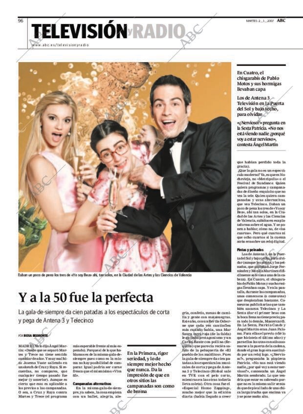 ABC MADRID 02-01-2007 página 96