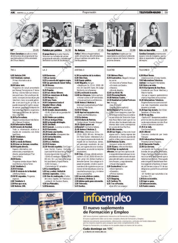 ABC MADRID 02-01-2007 página 99