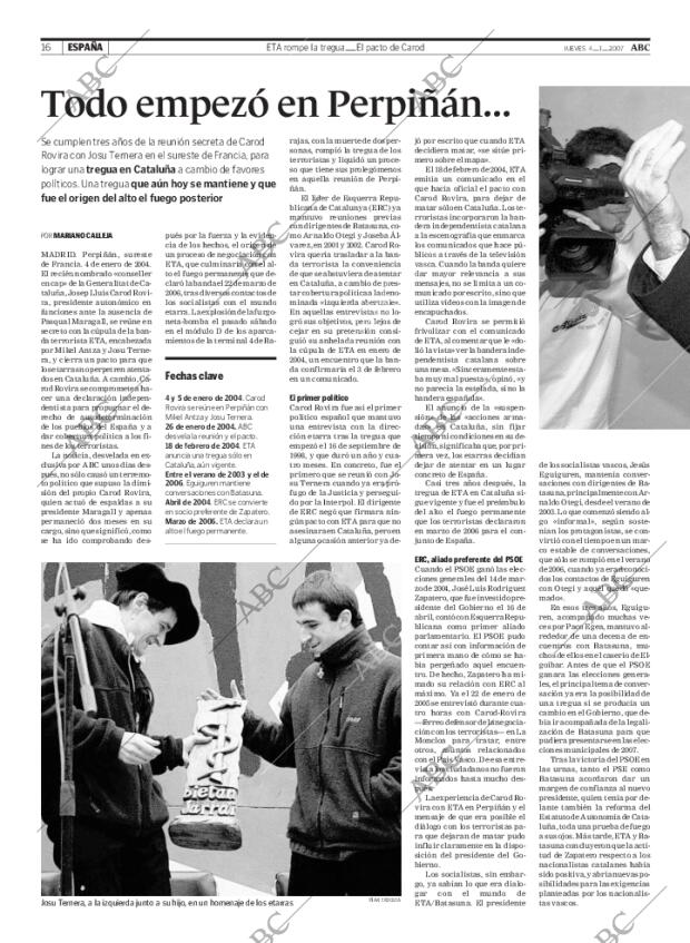 ABC MADRID 04-01-2007 página 16