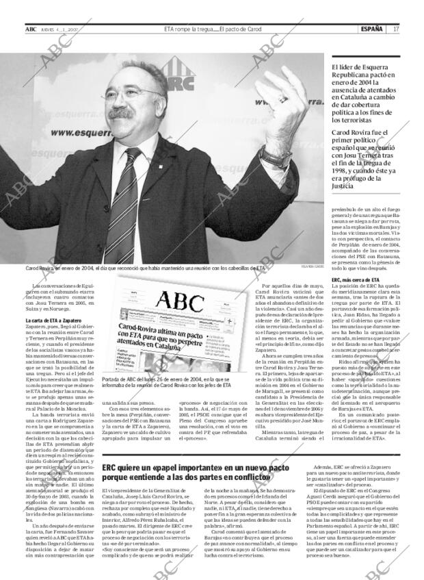 ABC MADRID 04-01-2007 página 17