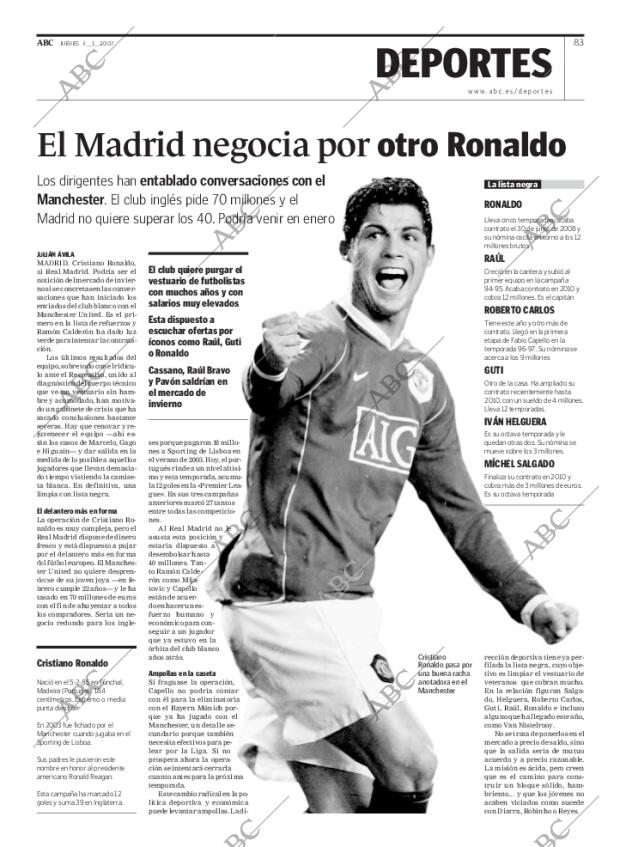 ABC MADRID 04-01-2007 página 83