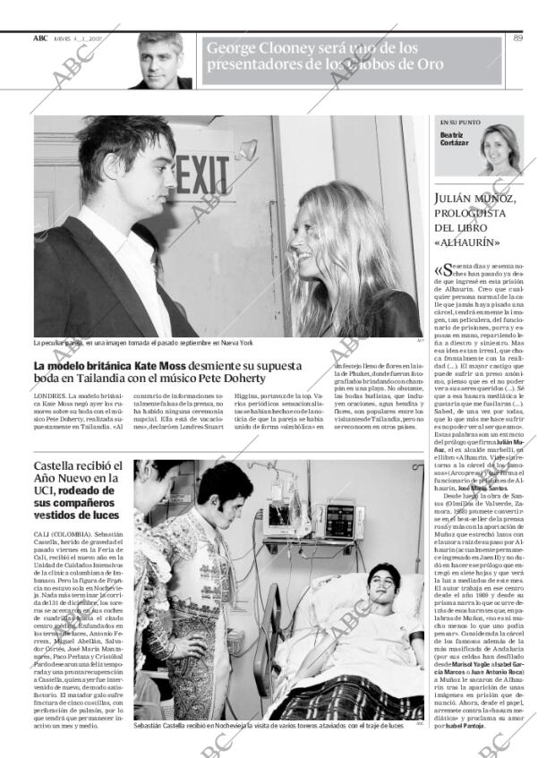 ABC MADRID 04-01-2007 página 89