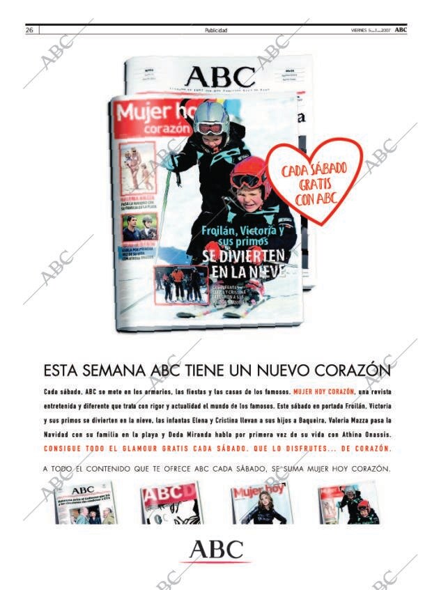 ABC MADRID 05-01-2007 página 26