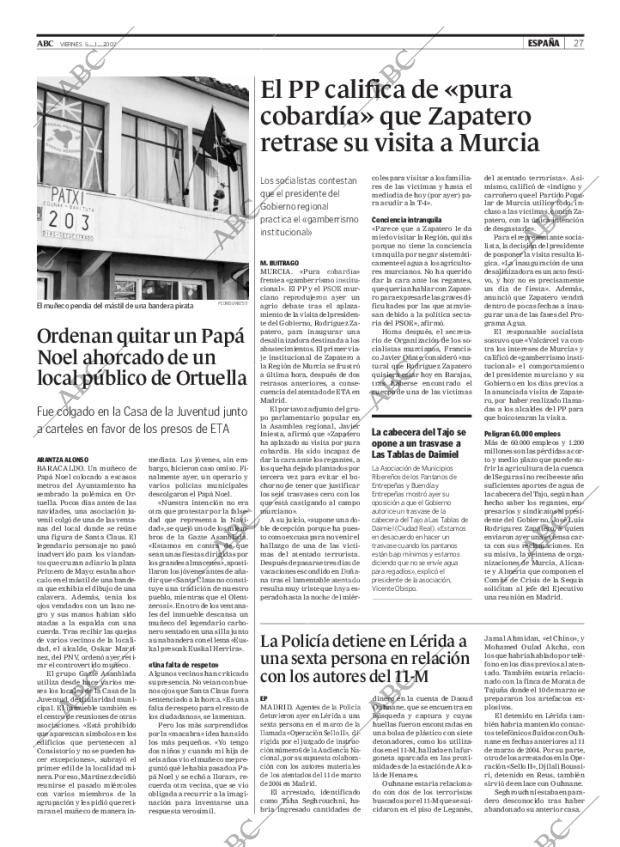 ABC MADRID 05-01-2007 página 27