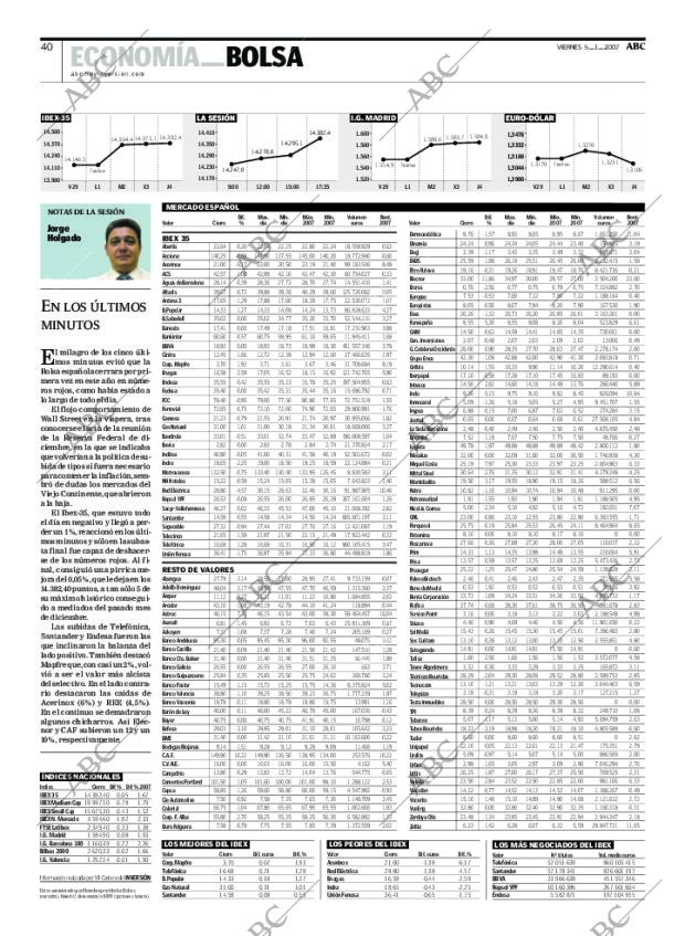 ABC MADRID 05-01-2007 página 40