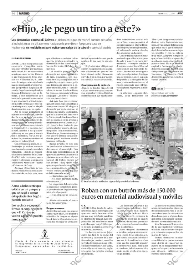 ABC MADRID 05-01-2007 página 44