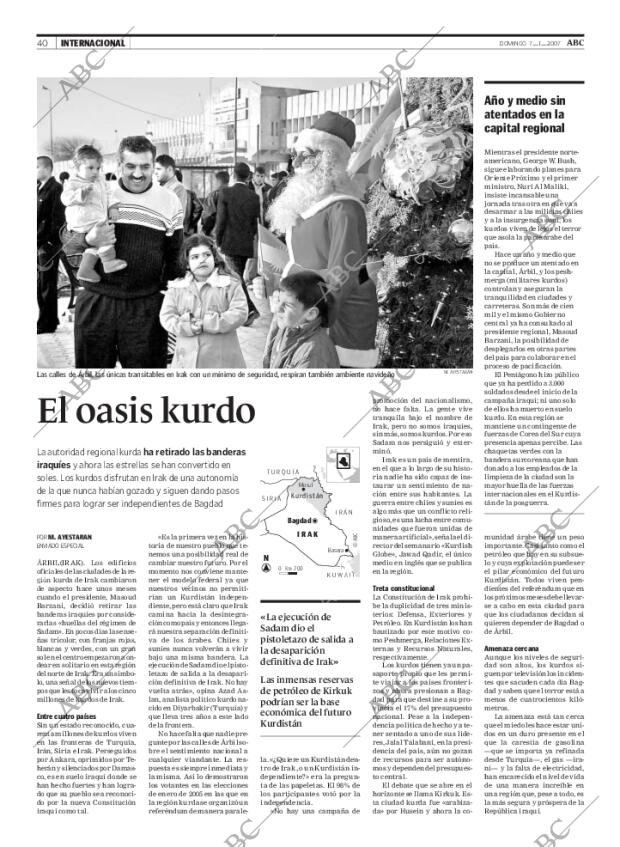 ABC MADRID 07-01-2007 página 40
