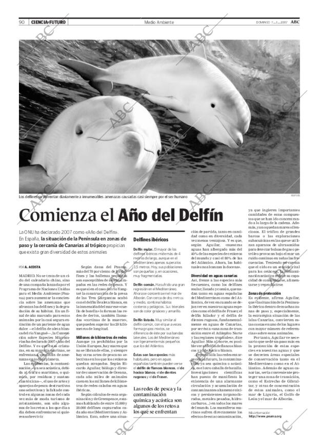 ABC MADRID 07-01-2007 página 90