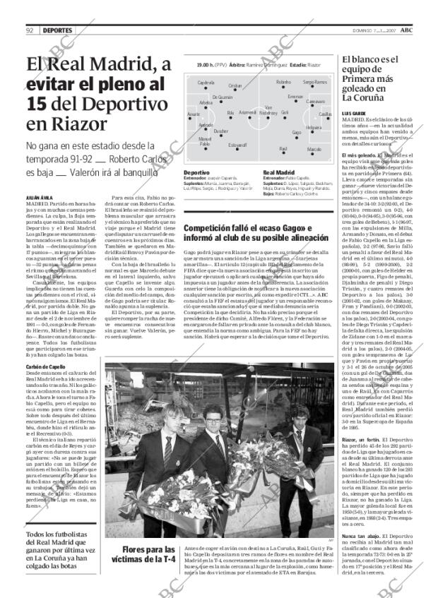 ABC MADRID 07-01-2007 página 92