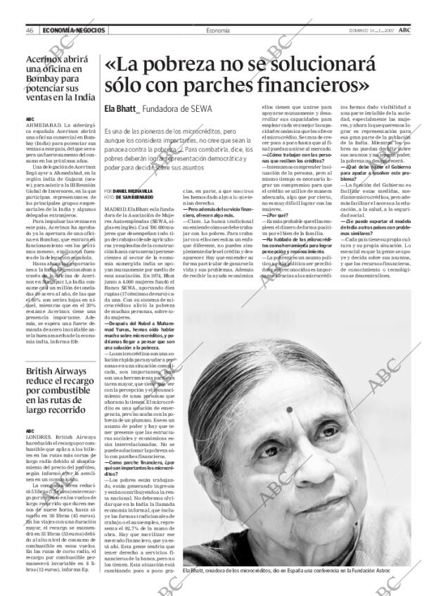 ABC MADRID 14-01-2007 página 46
