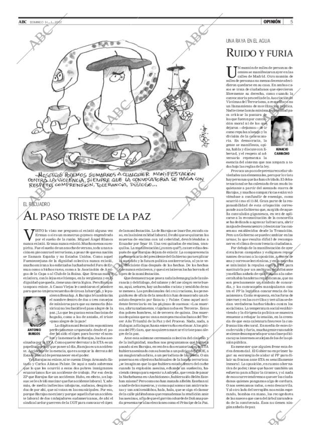 ABC MADRID 14-01-2007 página 5