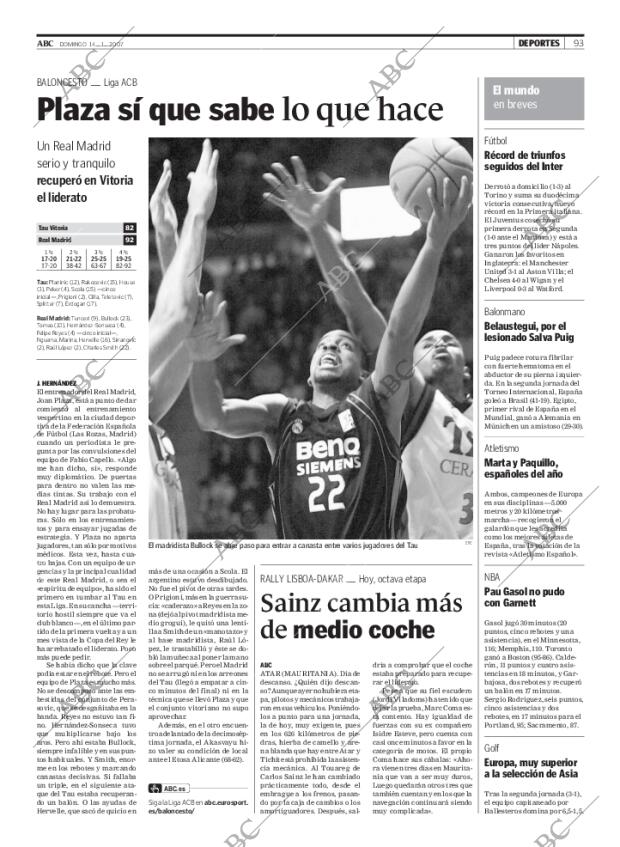 ABC MADRID 14-01-2007 página 93