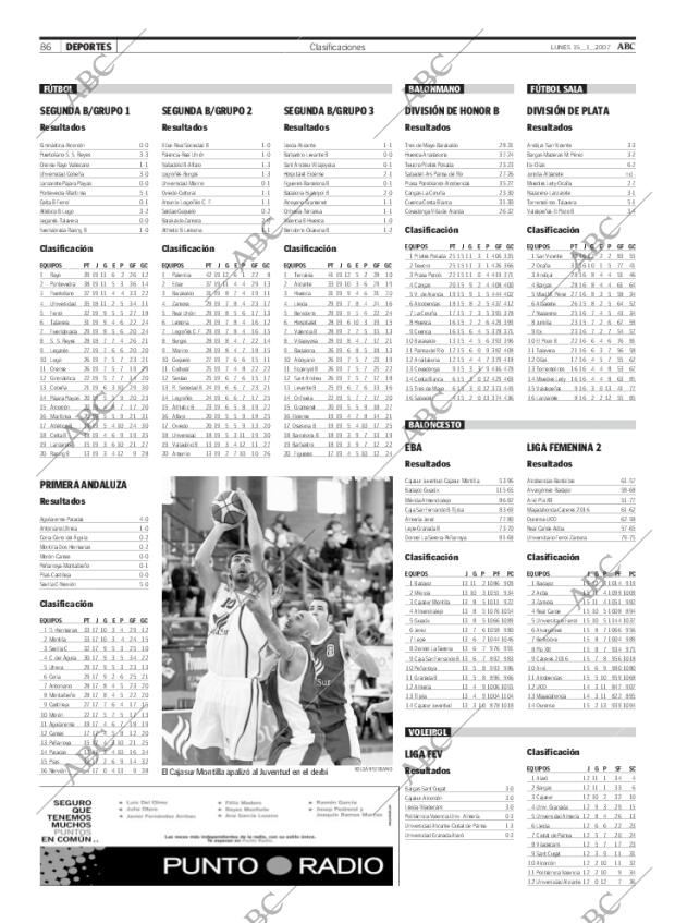 ABC CORDOBA 15-01-2007 página 86
