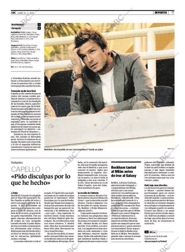 ABC MADRID 15-01-2007 página 77