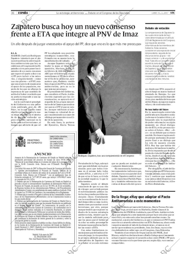 ABC SEVILLA 15-01-2007 página 36