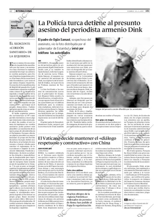 ABC MADRID 21-01-2007 página 42