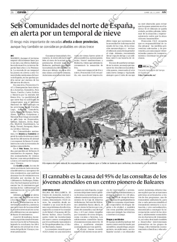 ABC MADRID 22-01-2007 página 26