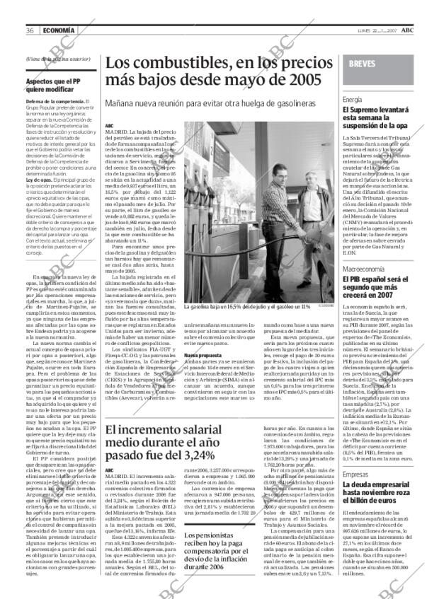 ABC MADRID 22-01-2007 página 36