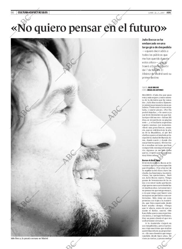 ABC MADRID 22-01-2007 página 66
